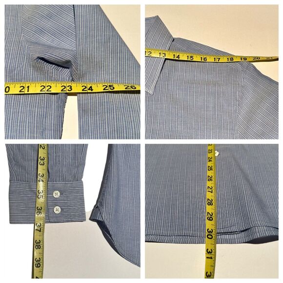 John Varvatos Men's Slim button down shirt Size Large - Picture 5 of 5